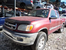 2000 Toyota Tundra SR5 Burgundy Extended Cab 4.7L AT 4WD #Z24622